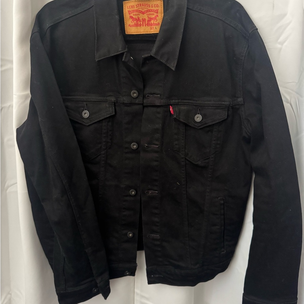 Levi's Men's Black Shirt Jacket